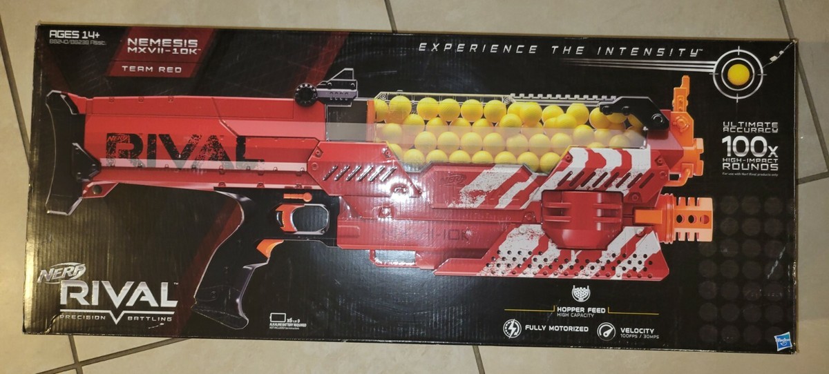 Nerf Rival Artemis XVII-3000 Blaster - Red | eBay