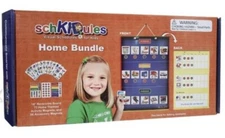 USED-SchKIDules* Visual Schedule for Kids Home Bundle Daily Calendar Weekly Pro.