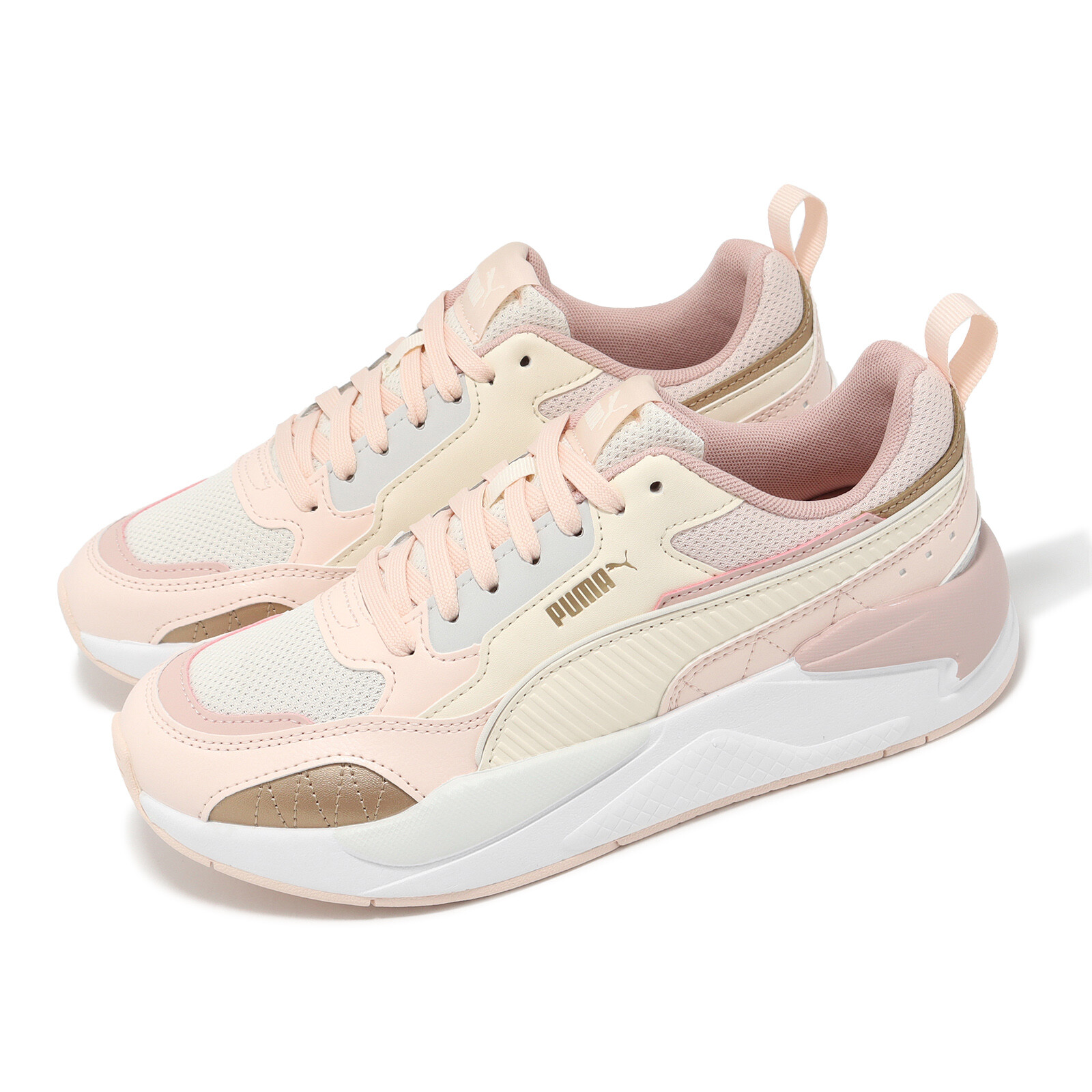 Puma X-Ray 2 Square Rosebay Almond Gold Мужская повседневная обувь унисекс 373108-86