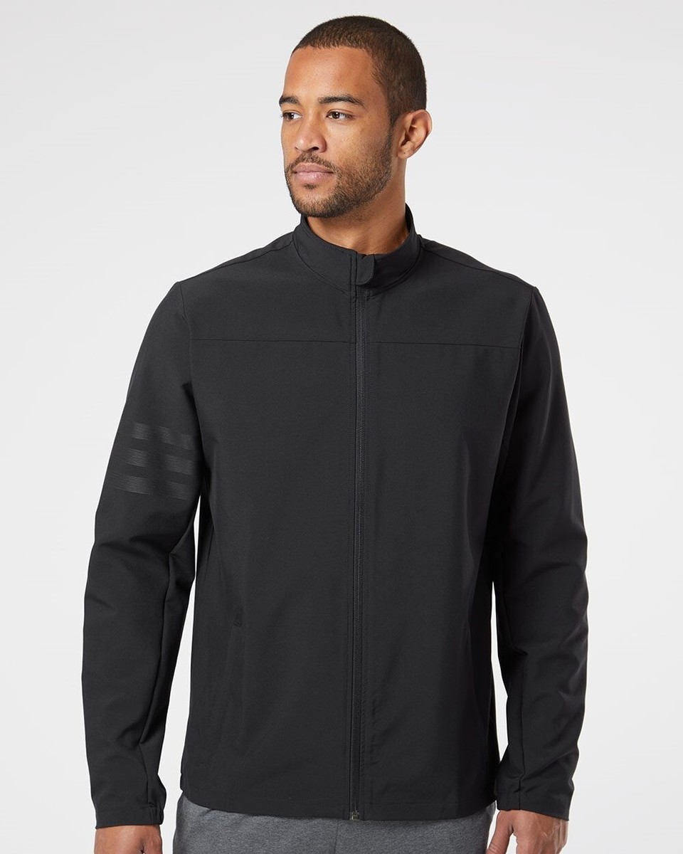 ACO Adidas Golf Climastorm 3-Stripes Jacket A267 S-4XL Closeout