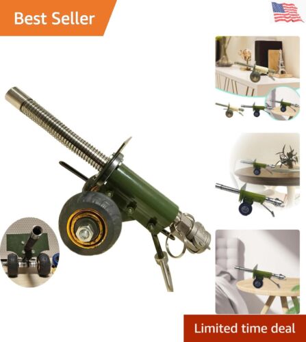 Firecracker Artillery Cannon, 304 Stainless Steel Mini Cannon Model Firecracker