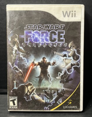 Star Wars: The Force Unleashed (Nintendo Wii, 2008) Complete Tested