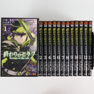 Owari no Seraph Vol. 1-13 set Comics Manga Used Japanese Ver.