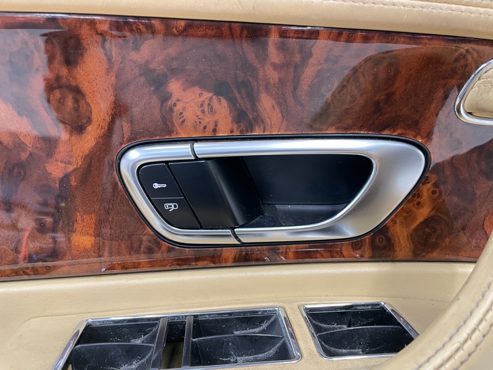 2003-2007 Bentley Continental GT Front Left Interior Door Cover Panel 1577 OEM