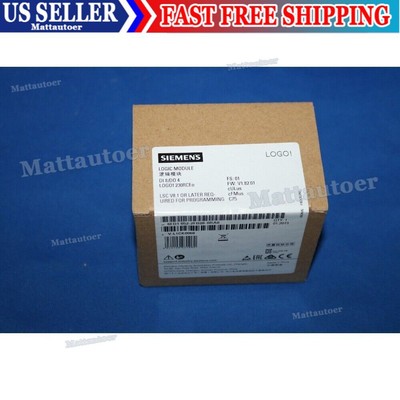 New Siemens 6ED1052-2FB08-0BA0 6ED10522FB080BA0 LOGO! 230RCEO, logic module
