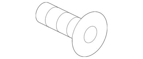Tornillo de retención para Ford (P/N W714070-S900)