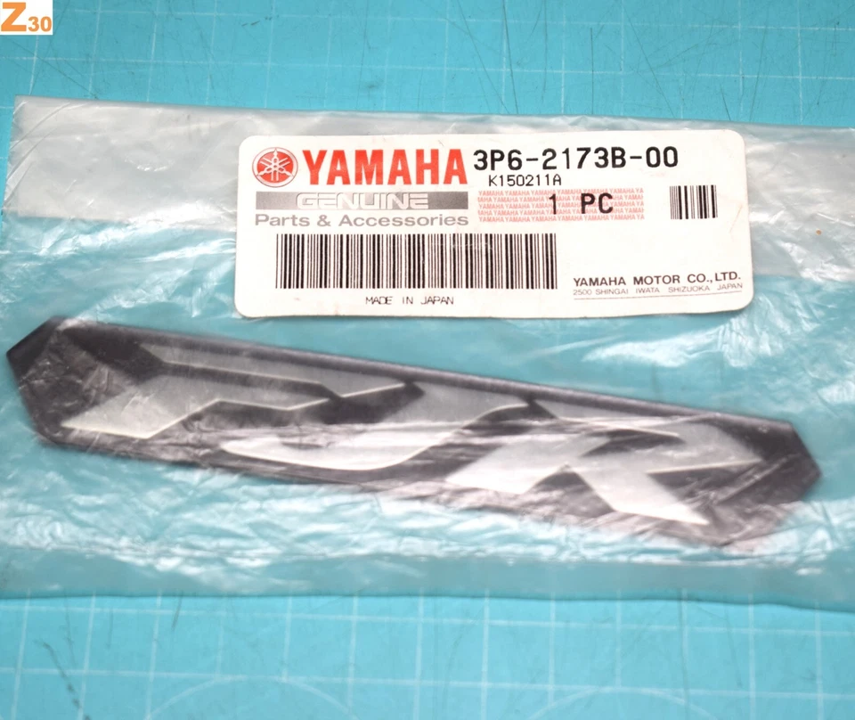1 logo autocollant Yamaha 3P6-2173B-00 pour FJR 1300 de 2006/2018 neuf - Photo 1/1