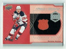 16-17 UD Upper Deck Series Two A Piece of History  Patrik Elias  Jersey