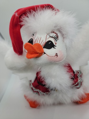 AnnaLee Christmas Candy Duckling 10" Santa Suit w Hat Doll - Picture 19 of 19