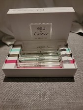Cartier Eau De Cartier La Collection Eau De Toilette 4pc 4 ml / 0.13 oz each NIB