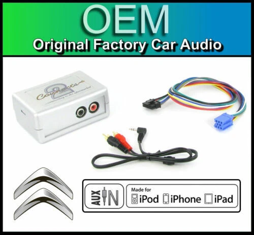 Cables de interfaz y entrada auxiliar Xsara Picasso para coches Mini