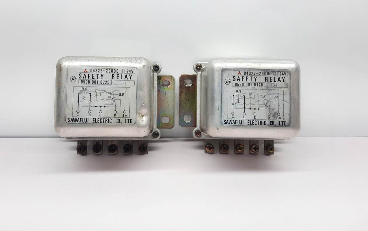 SAWAFUJI ELECTRIC 04322-29000 SAFETY RELAY 0590 001 0720 24V