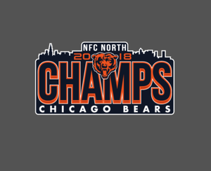bears nfc north champs hat