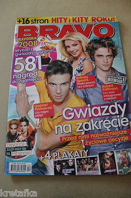 Bravo 26/2008 BRITNEY SPEARS, ROBERT PATTINSON, Beyonce, Linkin Park,Miley Cyrus