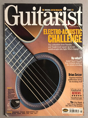 Guitarist Magazine Issue 212 Jul 2001, Nik Kershaw Santana's Smooth WITH CD!