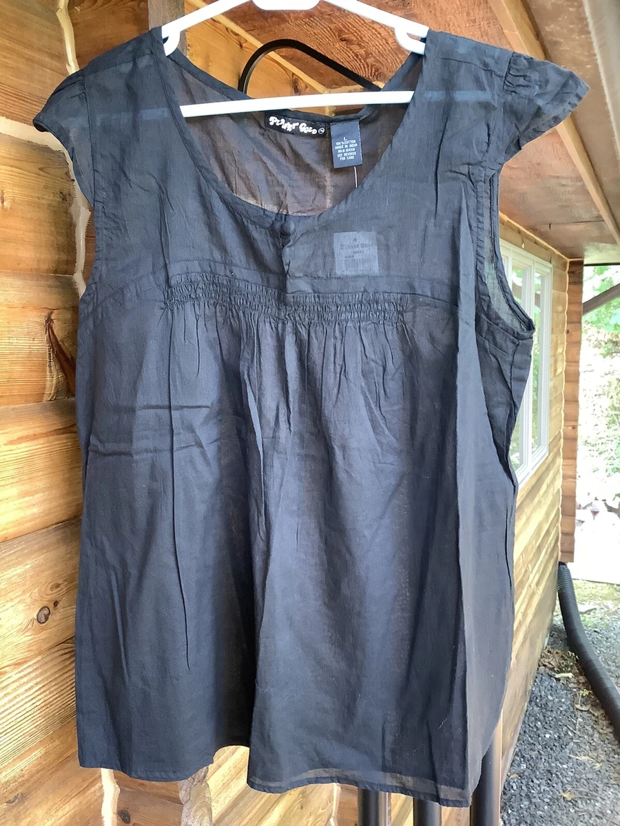 NEW With Tags Planet Gold Tank Top Womens Large L Sleeveless eBay