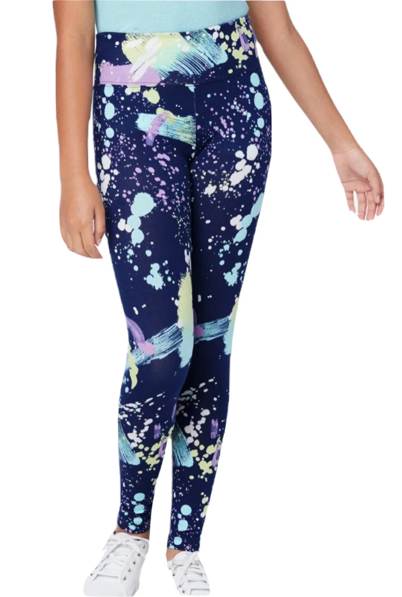 Navy blue cheap patterned leggings