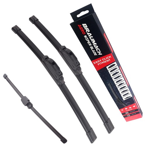 Front Rear Wiper Blades for Volkswagen Touareg 7LA 7L6 7L7 SUV 5.0 V10 TDI 2007- - Photo 2/12