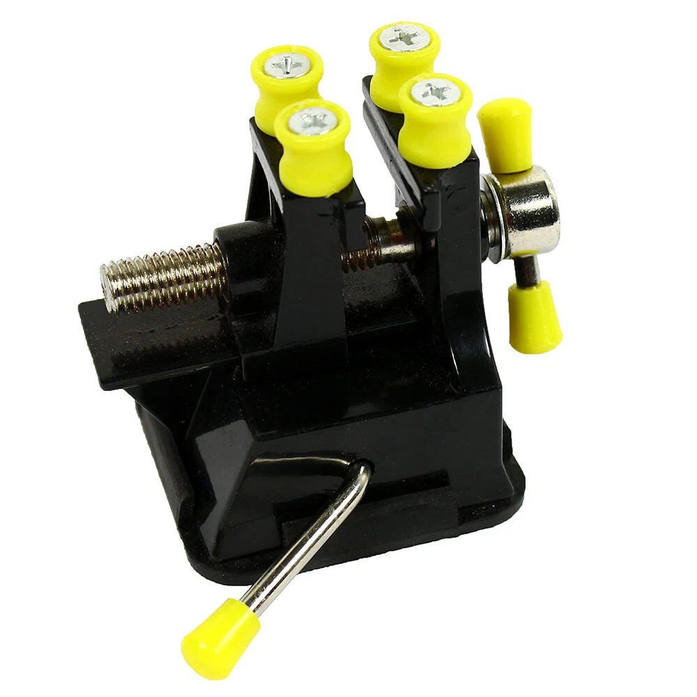 Morsa Mini Kamasa Tools 56130 Con Base A Ventosa - Perfetta Per Modellismo E Crafting