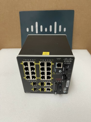 Cisco IE-2000-16TC-G-E Industrial Network Switch Managed Fast Ethernet - 第 1/7 張圖片