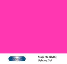 Formatt Lighting Gel: Magenta - Roll size: 25' 7.6m long; 48" 1.22m 