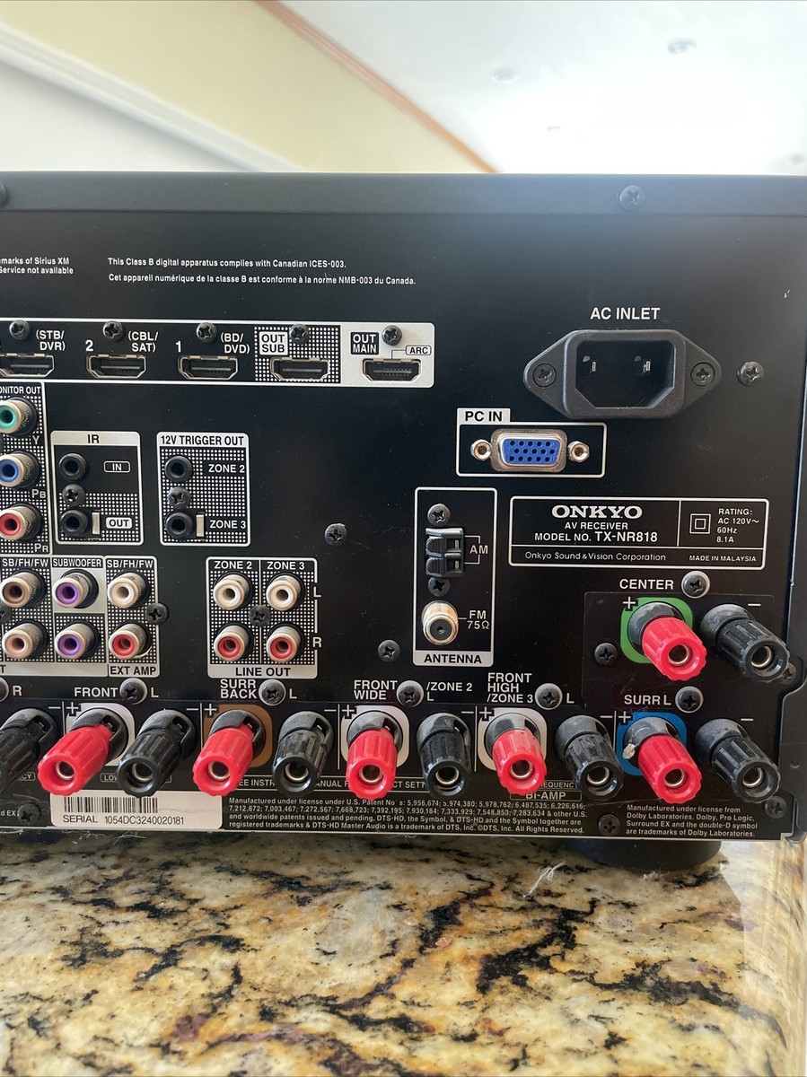 【限定1台】ONKYO TX-NR818 プリメインアンプ　オンキョー オンキヨー、5.1chサラウンド音楽配信に対応したAVアンプ - 価格.com