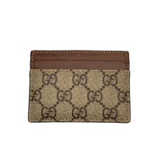 GUCCI card case, brown, all-over print, men's, 233166.2149