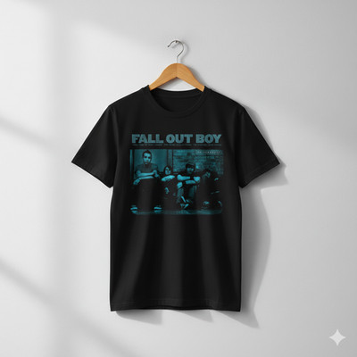 Fall Out Boy Take This To Your Grave T-Shirt Emo Pop Punk Black Tee - S214