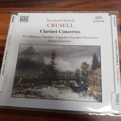 GÉRARD KORSTEN crusell - clarinet concertos VG+/EX (CD Album, Klassik, Naxos)