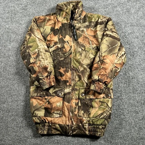 Trail Crest Jacket Mens Size S Camouflage Hunting Highland Timber Insulated - product listing photo