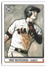 2021 Topps Big League #ATG-MY Mike Yastrzemski Art of the Game Giants