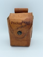 Pocket Hoist 500 Portable Manual Hoist 500 Lb Capacity W Leather Case Vintage