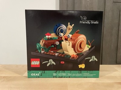 LEGO Ideas Friendly Snails 40788 Excellent Box