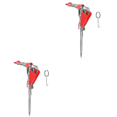  2 Pack Angel Halterung Stellfischrutenhalter Stütze Der Angelrute