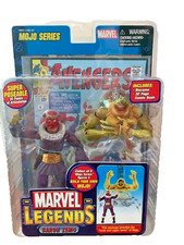 2006 ToyBiz Marvel Legends Mojo BAF Head & Upper Torso Baron Zemo Avengers 71178