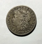 1891-CC Morgan Silver Dollar Nice Original VF+