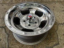 Vintage Single 1 14x7 Us Indy Mag Style Wheel 4 12 Ford Mopar Nice Single