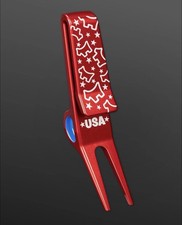 Scotty Cameron Stars & Scotty Dogs Clip Pivot Tool - Red + 7 Point Crown Tin