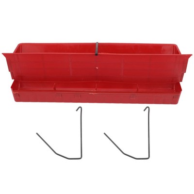  Quail Food Trough Bird Feeder Cage Accessory Water for Breeding Accessories