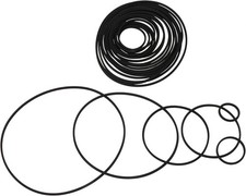 20Pcs 25-170Mm Mixed Square Cassette Tape Machine Recorder Rubber Belt