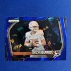 2025 Prizm Black Arch Manning Blue Cracked Ice Texas Longhorns /125