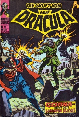 Die Gruft von Graf DRACULA  Marvel Comic Nr. 22