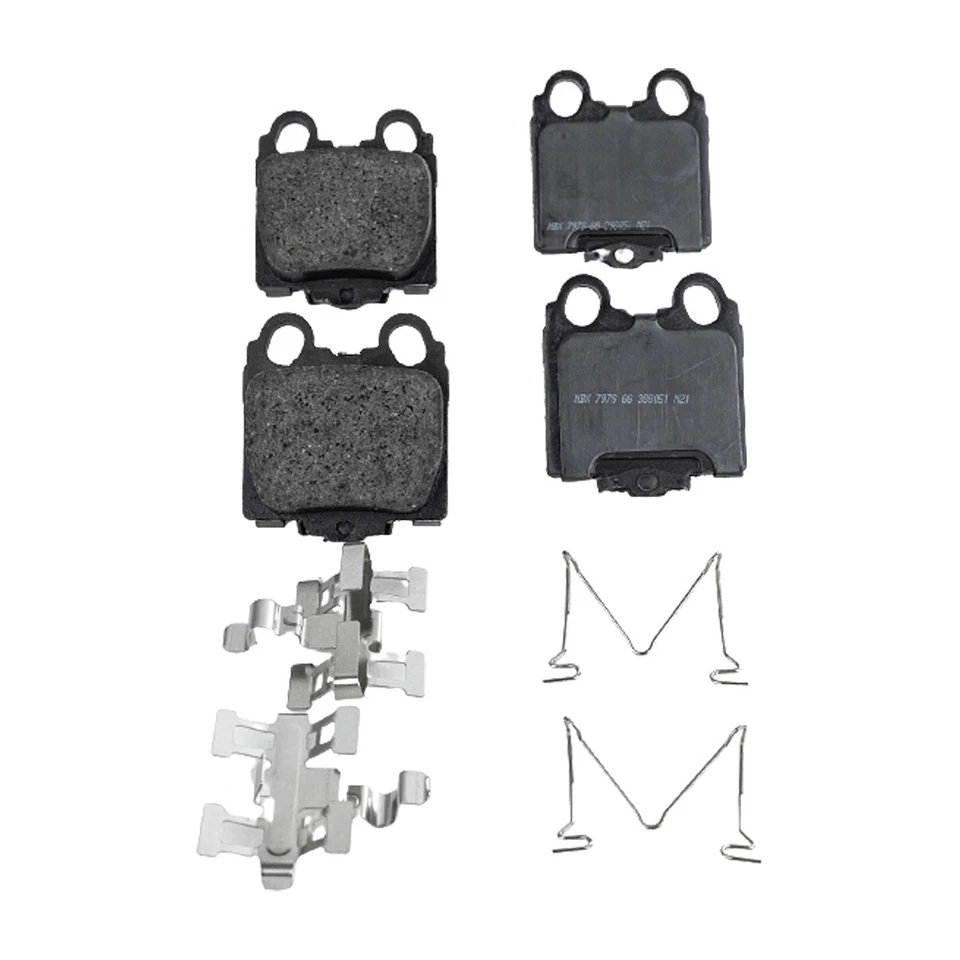 Front and Rear Brake Disc and Pad Kit For 1998-2005 Lexus GS300 Ceramic - Image 3 of 4