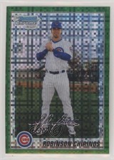 2010 Bowman Chrome Prospects Retail Green X-Fractor Robinson Chirinos fm0