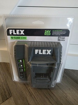 NEW Genuine FLEX FX0411 24V 24Volt 160W Fast Rapid Quick Battery Charger