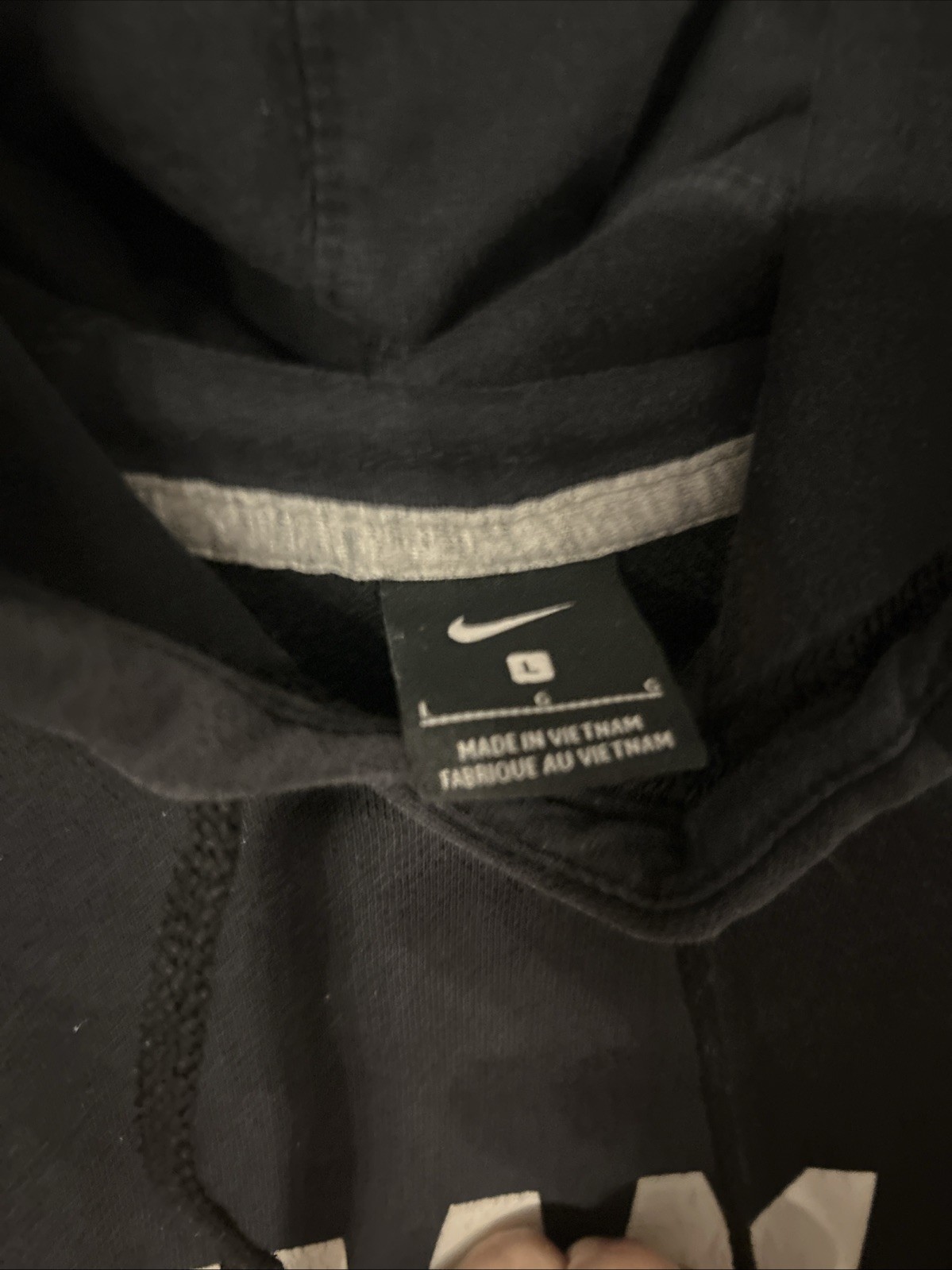 Nike Barstool Sports Hoodie Mens Large Black Sweatshirt Team Dave Portnoy GUC thumbnail 7