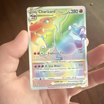 Charizard VSTAR 174/172 Swsh09 Brilliant Stars Secret Rare Holo English HP280