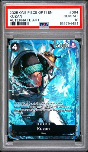 Kuzan (Alternate Art) graded PSA 10 for sale on eBay