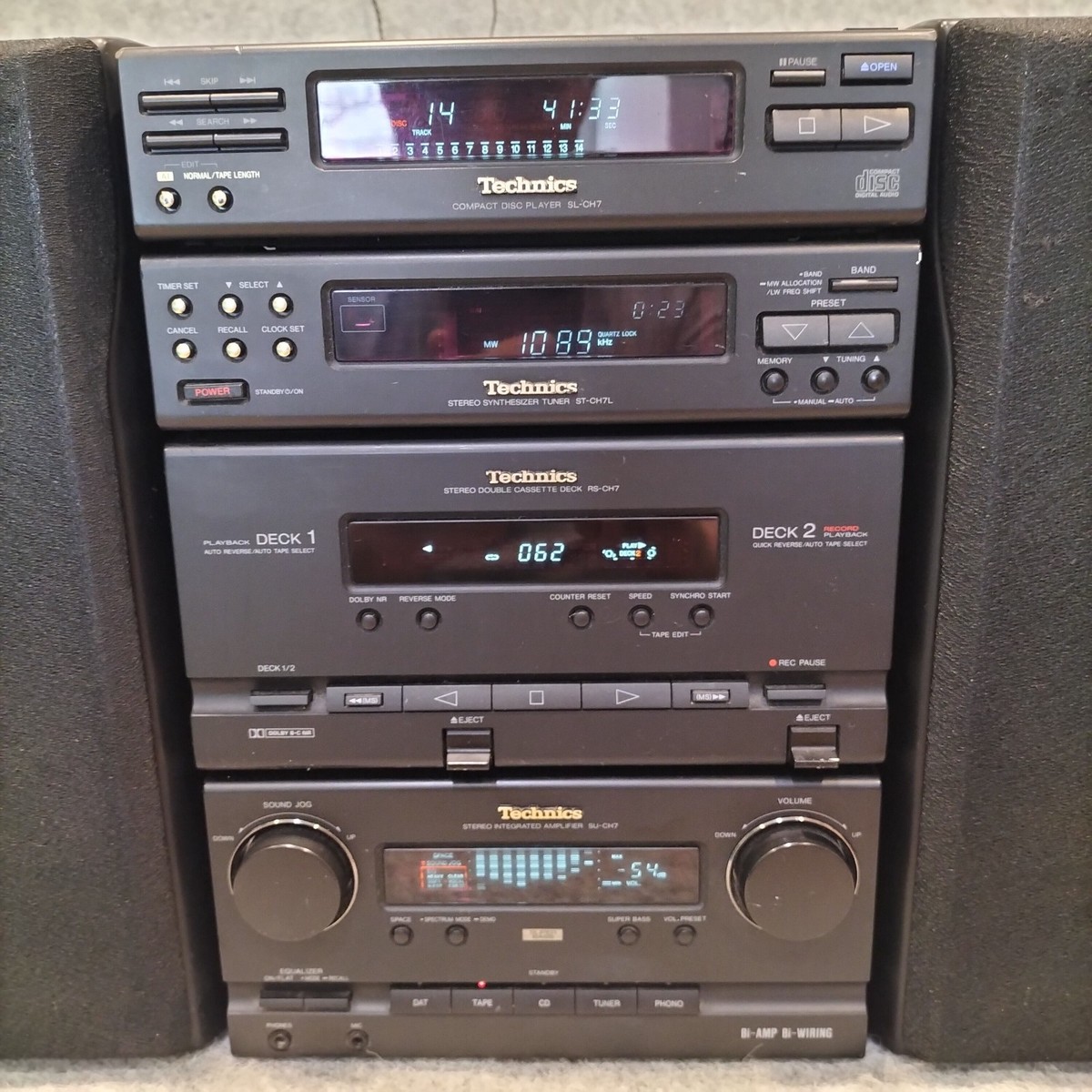Technics sc-ch7 Hi Fi System st-ch7l sl-ch7 su-ch7 rs-ch7 sb-ch7