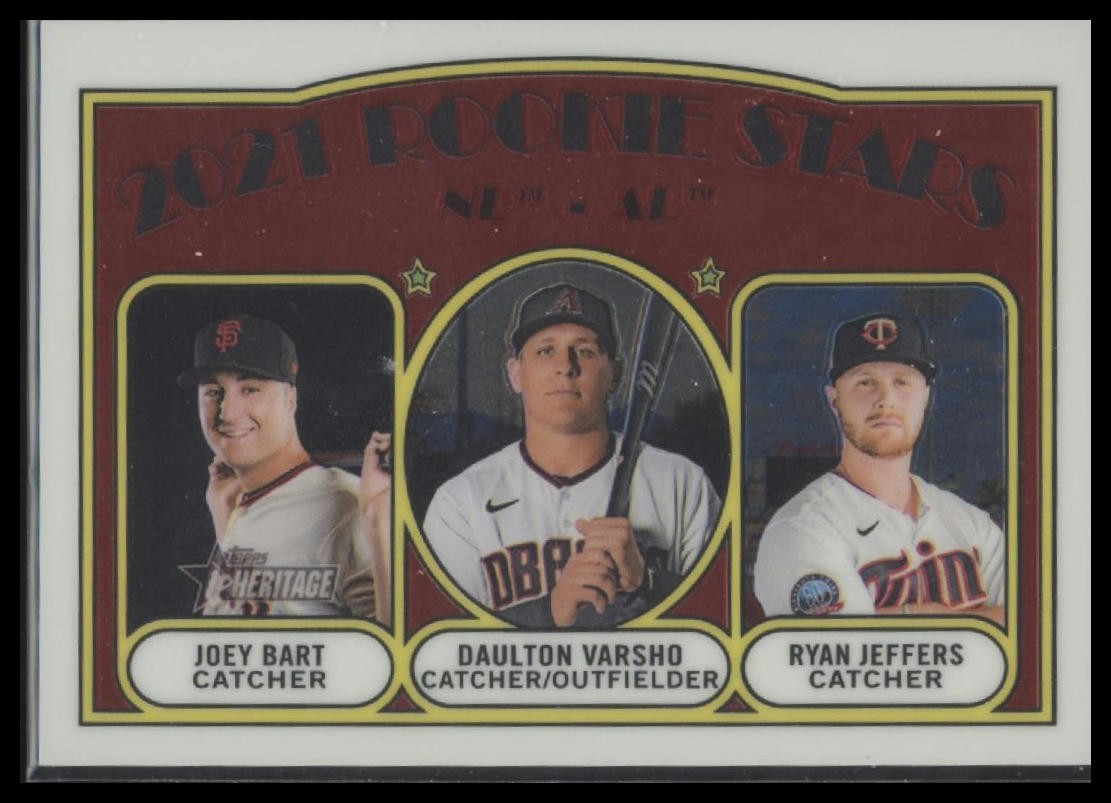 2021 Topps Heritage Chrome 2021 Rookie Stars - NL - AL  #49 189/999
